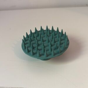 Teal Silicone Scalp Massager